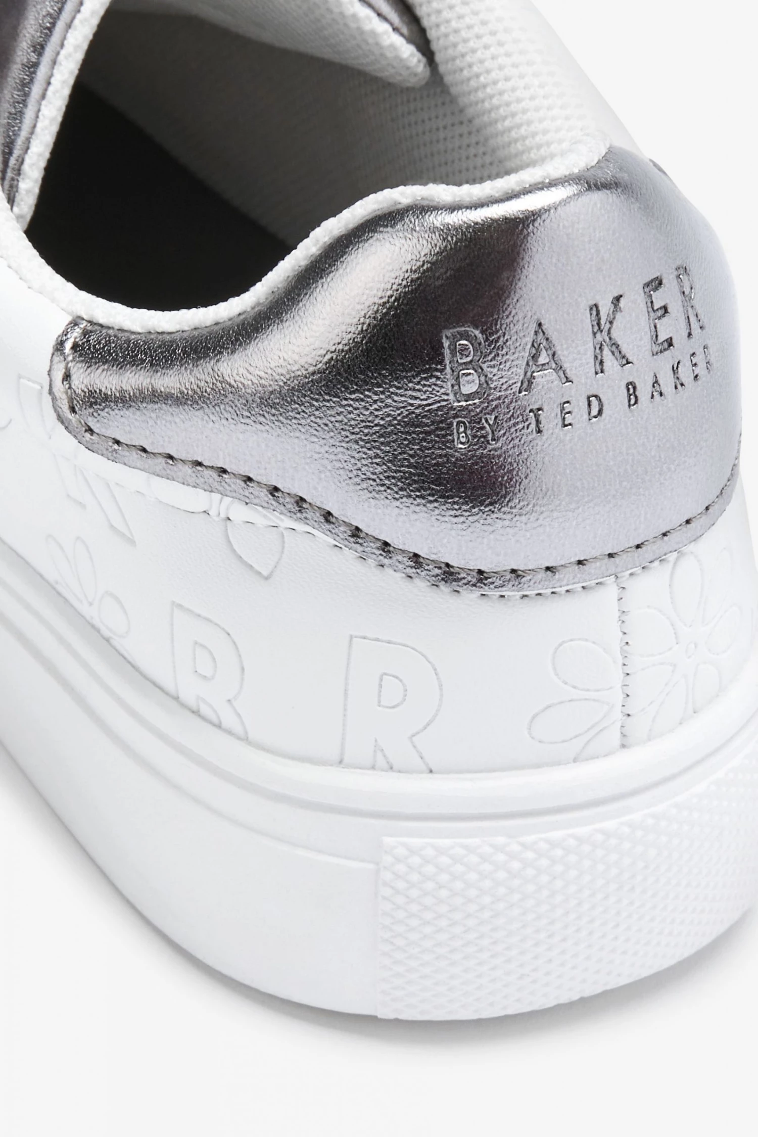 Baker By Ted Baker White Trainers 4 Baker By Ted Baker White Trainers - Image 4