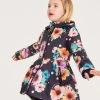 Baker By Ted Baker Navy Floral Rain Mac