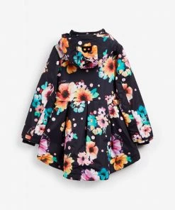 Baker By Ted Baker Navy Floral Rain Mac -Baker by Ted Baker shop unnamed file 1021 scaled
