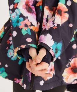 Baker By Ted Baker Navy Floral Rain Mac -Baker by Ted Baker shop unnamed file 1023 scaled