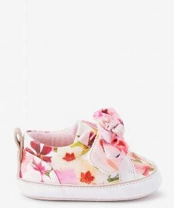 Baker By Ted Baker White Floral Trainer Padders