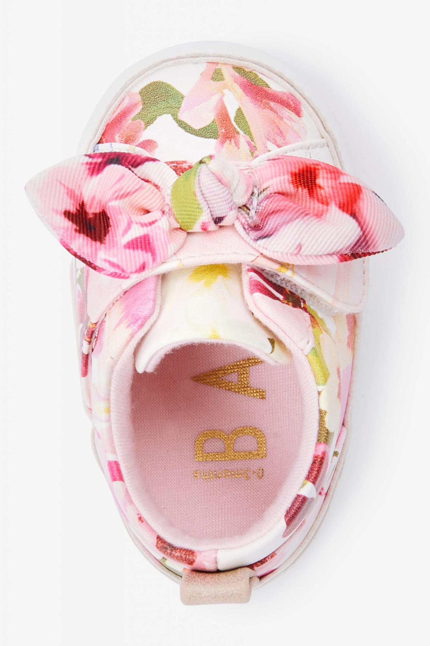 Baker By Ted Baker White Floral Trainer Padders 3 Baker By Ted Baker White Floral Trainer Padders - Image 3
