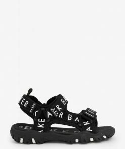Baker By Ted Baker Black Trekker Sandals