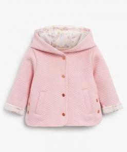 Baker By Ted Baker Pink Quilted Jacket -Baker by Ted Baker shop unnamed file 1093