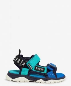Baker By Ted Baker Ombré Trekker Sandals Blue