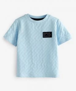 Baker By Ted Baker Basket Weave T-Shirt -Baker by Ted Baker shop unnamed file 1113