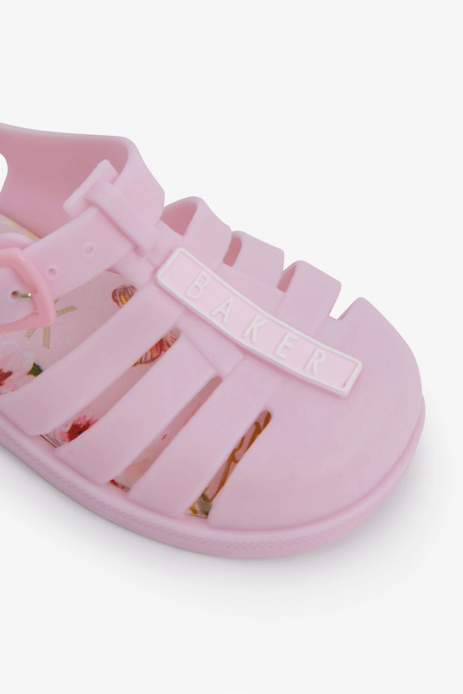 Baker By Ted Baker Pink Jelly Sandals 4 Baker By Ted Baker Pink Jelly Sandals - Image 4