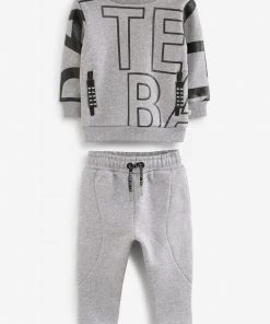 Baker By Ted Baker Grey Logo Tracksuit -Baker by Ted Baker shop unnamed file 117 scaled