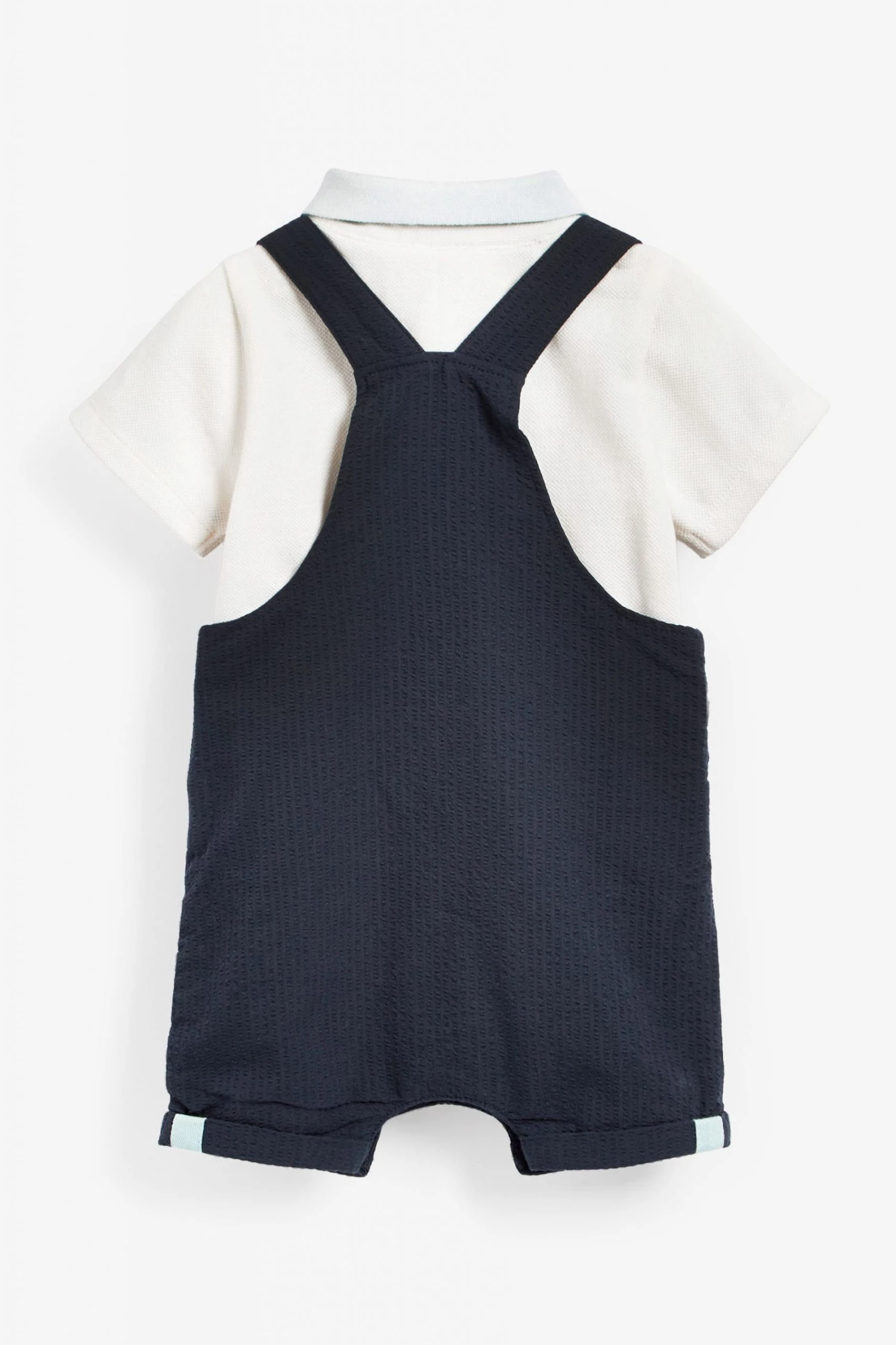 Baker By Ted Baker Navy Blue Dungarees Set 2 Baker By Ted Baker Navy Blue Dungarees Set - Image 2