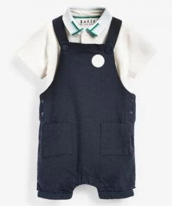 Baker By Ted Baker Navy Blue Dungarees Set 9 Baker By Ted Baker Navy Blue Dungarees Set -Baker by Ted Baker shop unnamed file 1196
