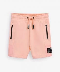 Baker By Ted Baker Orange Jersey Shorts -Baker by Ted Baker shop unnamed file 1203