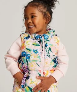 Baker By Ted Baker Cream Printed Gilet