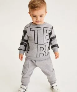 Baker By Ted Baker Grey Logo Tracksuit -Baker by Ted Baker shop unnamed file 122