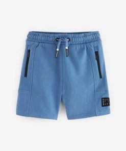 Baker By Ted Baker Blue Sweat Shorts -Baker by Ted Baker shop unnamed file 1271