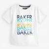 Baker By Ted Baker White Graphic Short Sleeve T-Shirt