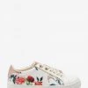 Baker By Ted Baker White Floral Trainers
