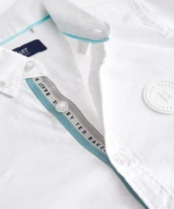 Baker By Ted Baker White Oxford Shirt -Baker by Ted Baker shop unnamed file 1299 scaled