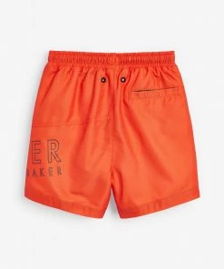 Baker By Ted Baker Orange Swim Shorts -Baker by Ted Baker shop unnamed file 1309 scaled