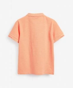Baker By Ted Baker Orange Polo Shirt -Baker by Ted Baker shop unnamed file 1316 scaled