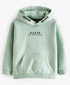 Baker By Ted Baker Green Hoodie -Baker by Ted Baker shop unnamed file 1333