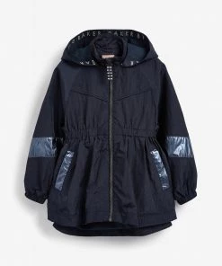 Baker By Ted Baker Navy Rain Mac Jacket -Baker by Ted Baker shop unnamed file 1344 scaled