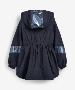 Baker By Ted Baker Navy Rain Mac Jacket -Baker by Ted Baker shop unnamed file 1345 scaled