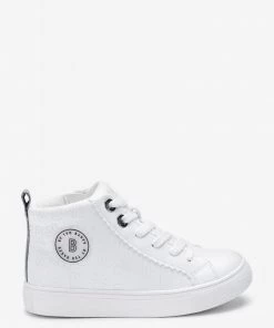 Baker By Ted Baker White High Top Trainers
