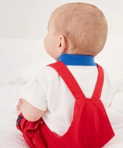 Baker By Ted Baker Baby Boy Red Dungaree Set -Baker by Ted Baker shop unnamed file 1361 scaled