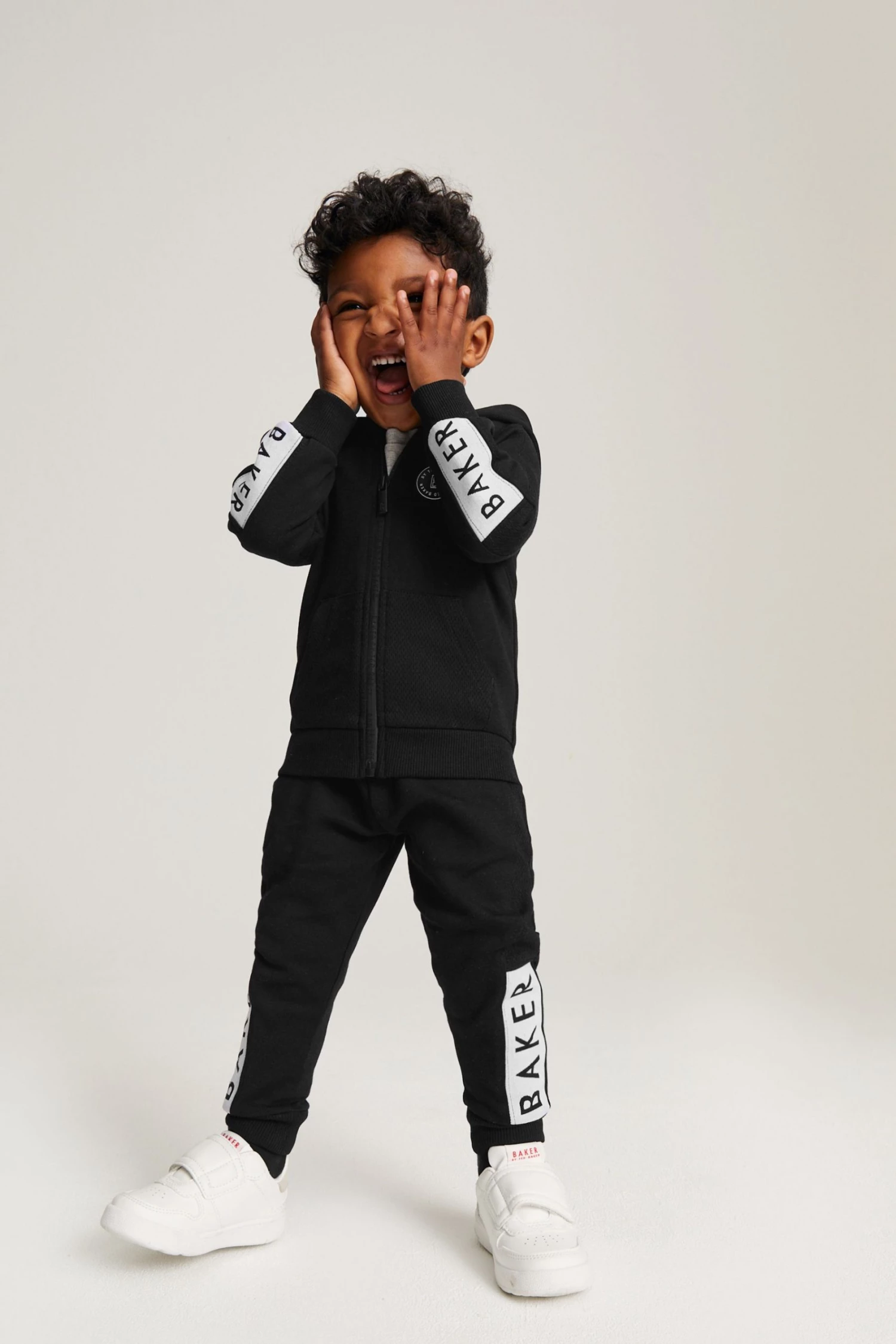 Baker By Ted Baker Black Tracksuit 2 Baker By Ted Baker Black Tracksuit - Image 2