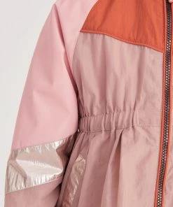 Baker By Ted Baker Pink Colourblock Rain Mac Jacket -Baker by Ted Baker shop unnamed file 1381 scaled