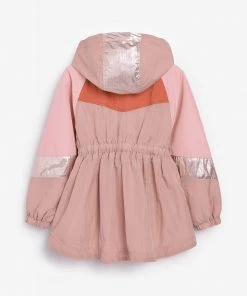 Baker By Ted Baker Pink Colourblock Rain Mac Jacket -Baker by Ted Baker shop unnamed file 1383 scaled