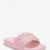 Baker By Ted Baker Pink Embossed Sliders