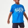 Baker By Ted Baker Boys Blue Graphic T-Shirt