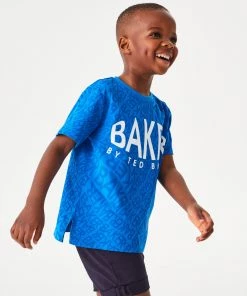 Baker By Ted Baker Boys Blue Graphic T-Shirt -Baker by Ted Baker shop unnamed file 1415 scaled