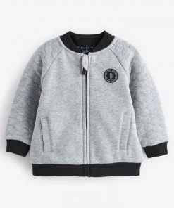 Baker By Ted Baker Grey Bomber Jacket -Baker by Ted Baker shop unnamed file 1435