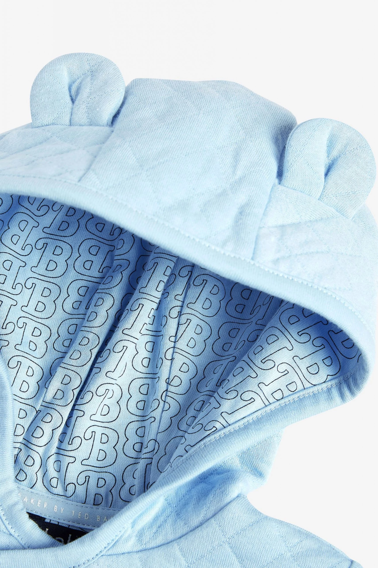 Baker By Ted Baker Blue Quilted Jacket 3 Baker By Ted Baker Blue Quilted Jacket - Image 3