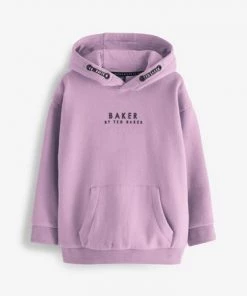 Baker By Ted Baker Overhead Hoodie Pink -Baker by Ted Baker shop unnamed file 1475