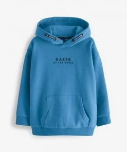 Baker By Ted Baker Overhead Hoodie Pink -Baker by Ted Baker shop unnamed file 1478