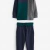 Baker By Ted Baker Block Colour LS Top & Jogger Set