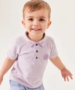 Baker By Ted Baker Lilac Polo Shirt