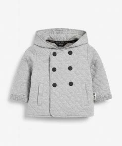 Baker By Ted Baker Grey Quilted Jacket