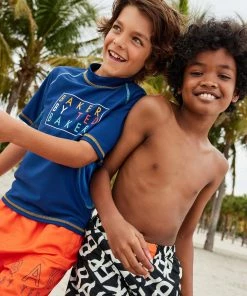 Baker By Ted Baker Navy Blue Rash Vest -Baker by Ted Baker shop unnamed file 1512 scaled