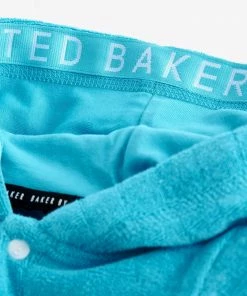 Baker By Ted Baker Blue Towelling Romper -Baker by Ted Baker shop unnamed file 1521 scaled