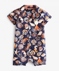 Baker By Ted Baker Navy Blue 3 Aop Shirt -Baker by Ted Baker shop unnamed file 1527