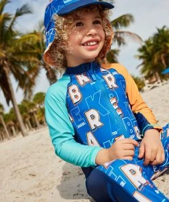 Baker By Ted Baker Blue Letter Print Sunsafe Suit -Baker by Ted Baker shop unnamed file 1565 scaled