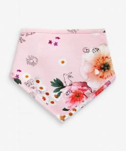 Baker By Ted Baker Pink Daisy Ribbed Bibs 2 Pack -Baker by Ted Baker shop unnamed file 1576 scaled