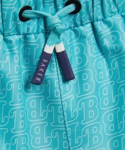 Baker By Ted Baker Turquiose Green Swim Shorts -Baker by Ted Baker shop unnamed file 1586 scaled