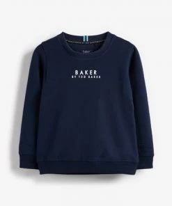 Baker By Ted Baker Sweatshirt Lilac Purple -Baker by Ted Baker shop unnamed file 1597