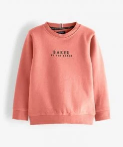 Baker By Ted Baker Sweatshirt Lilac Purple -Baker by Ted Baker shop unnamed file 1603