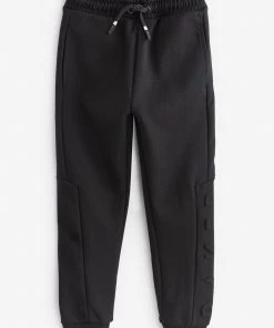 Baker By Ted Baker Black Embossed Joggers -Baker by Ted Baker shop unnamed file 1612 scaled